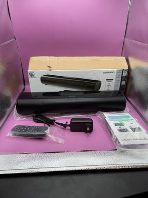 Delton SB380 50-Watt Bluetooth Computer Speaker Soundbar - Black