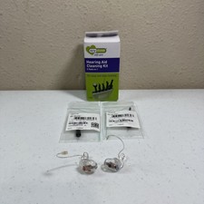 Pair Phonak CShell Hearing Aid Right/Left 402910P/403542P W/ Accessories