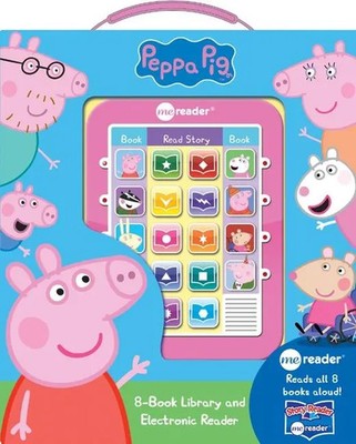 Pi Kids | Peppa Pig: Me Reader 8-Book Library and Electronic Reader Sound...