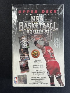 1992 93 Upper Deck High Series Basketball Hobby Box Sealed Michael Jordan HOF