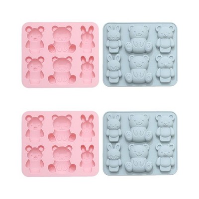  Set of 2 Schockoladenform Schokoladenfondantform Schokoladenbackformen