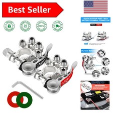 Corrosion-Resistant Tinned Copper Battery Terminals - Easy Installation Use