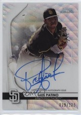 2020 Bowman Sterling Prospect Wave Refractor /125 Luis Patino #BSPA-LP Auto 0us8
