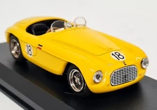 Art 1/43 Ferrari 166 MM Ore di Parigi #18 Yellow Diecast Scale Model Car
