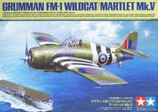 TAMIYA TA61126 1/48 Scale Grumman Fm-1 Wildcat/Martlet Mk.V Model Kit