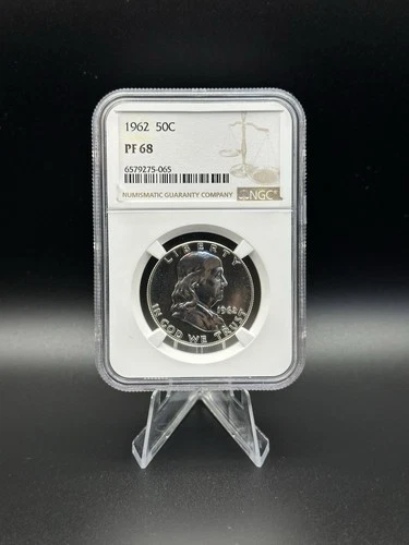 1962 Proof Franklin Half Dollar 50c NGC PF68