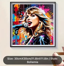 Fans of Taylor Swift Will Love This Diamond Painting Craft Kit-11.8X11.8  