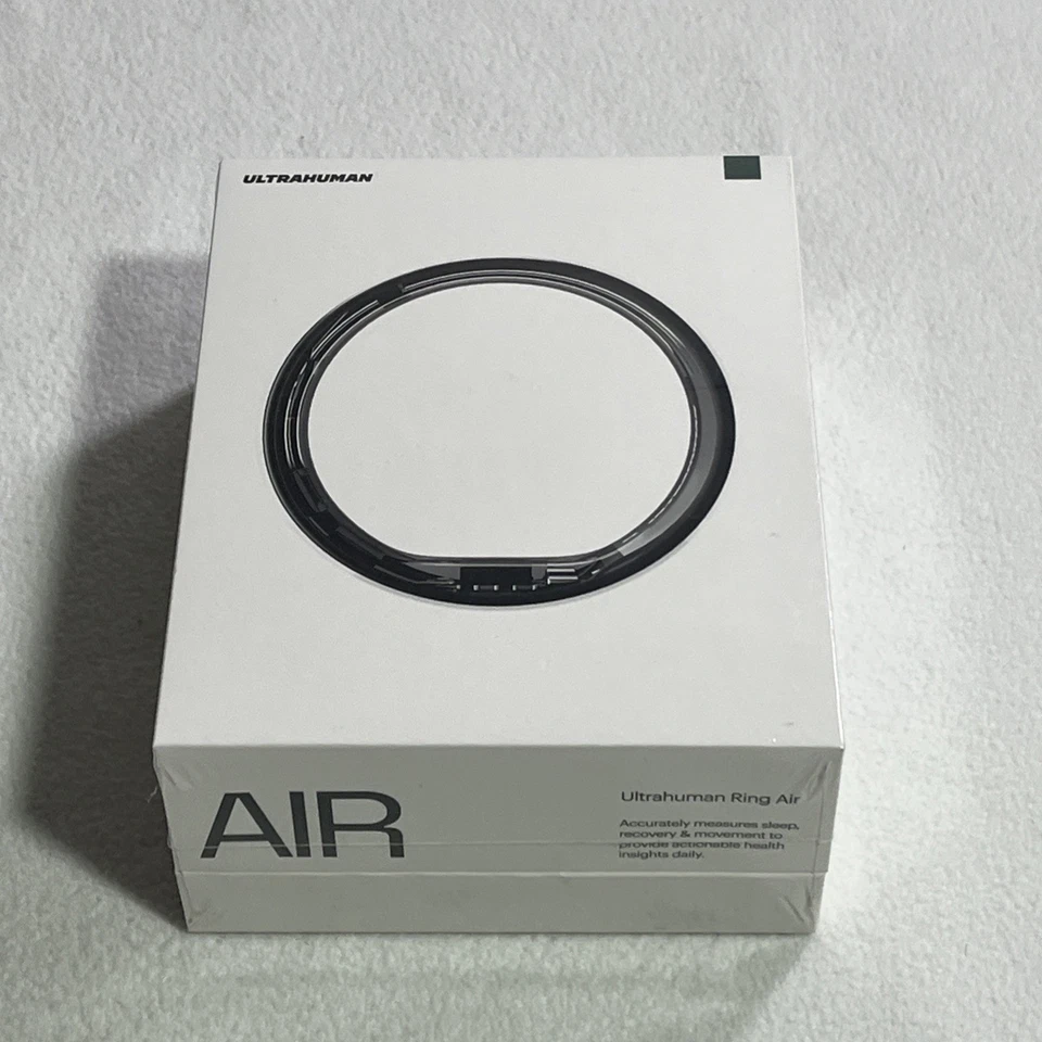 Ultrahuman Ring AIR Smart Ring Size 09 - Raw Titanium - Advanced Health Metrics - Image 2 of 4