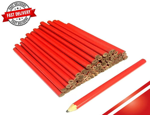 Lápices de carpintero - Herramientas de marcado de plomo suave para carpintería, carpintería, constructores y hágalo usted mismo - Imagen 2 de 4