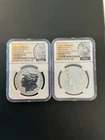 2025-S Morgan and Peace Silver Dollar 2-Coin Set Reverse PF69 Early Release PCGS
