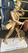 Pre-Owned Life Size  Johnnie Walker Store Display Statue