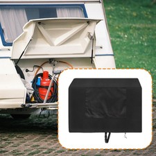 RV Propane Tank Cover Dustproof Fit Double 20lb Tanks for Trailer