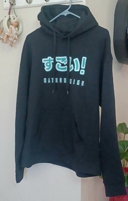 Hatsune Miku Hoodie Anime Girl Kawaii Project Diva Vocaloid Sweatshirt XL