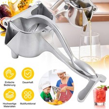 Limettenpresse Manuelle Zitronenpresse Entsafter Aluminium Premium für Haushalt