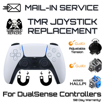 PS5 DualSense Controller Stick Drift Fix   Mail-In Service   TMR Upgrade