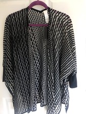 Marla Wynne Kimono Style Cardigan With Open Sides NWT Sz L