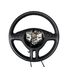 99-06 Bmw E46 3 Series Sport Steering Wheel Leather Black Oem With Balloon 99-06 Bmw E46 3 Series Sport Steering Wheel Leather Black Oem With Balloon
