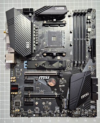 MSI B450 Gaming Pro Carbon Max WiFi ATX AM4 DDR4 WLAN M.2 HDMI 4xRAM