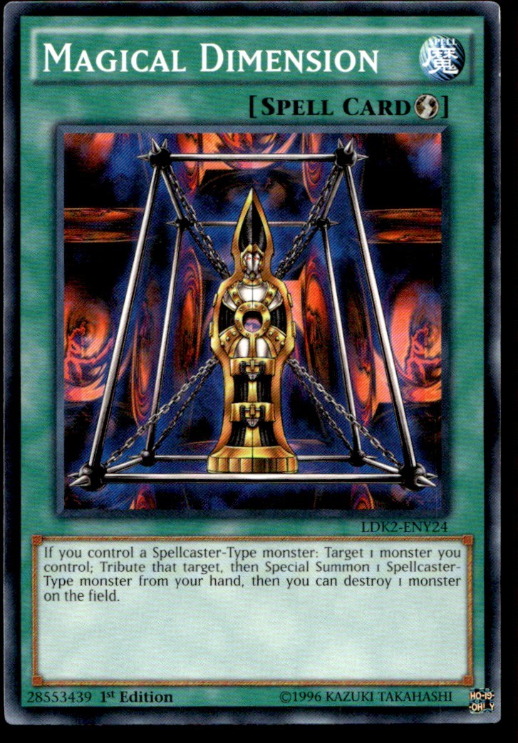 Magical Dimension - LDK2-ENY24 - 1st Edition YuGiOh | Buy 3 Get 5 Free