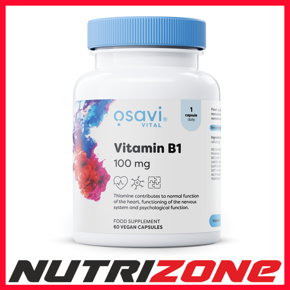 Osavi Vitamin B1, 100Mg - 60 Vegan Caps - Image 2