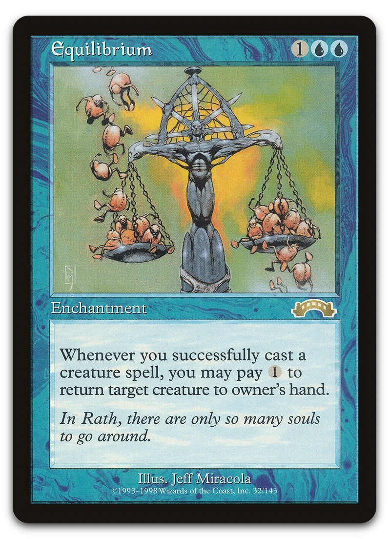 Equilibrium #32 (LP) Exodus EXO Magic MTG