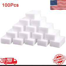 Lot 100pcs Magic Sponge Eraser Melamine Washing Thick Cleaning Foam Home Tool*
