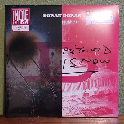 Duran Duran All You Need Is Now Indie Exclusive Magenta Colored Vinyl LP