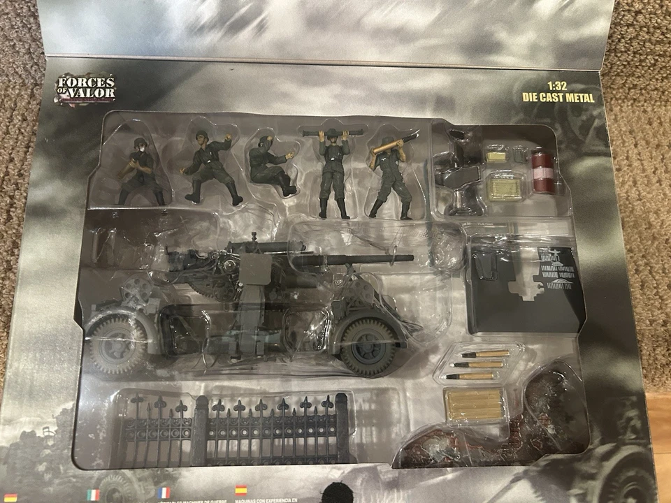 Unimax Forces of Valor 1:32 German 88mm Flak Gun, Stalingrad 1942, No. 80013 - Image 2 of 4