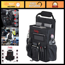 Car Front Seat Organizer With Tablet Laptop Storage Adjustable Straps Durabl Car Front Seat Organizer With Tablet Laptop Storage Adjustable Straps Durabl