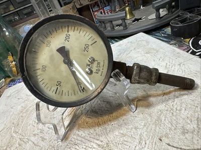#ad NAF 250 Lb Hydraulic Pressure Gauge $29.99