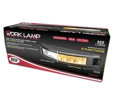 TLED-U112 TRUX 7″ Half Moon LED Work Lamp with Strobe Function – Flood Beam |