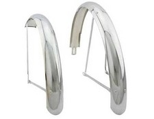 20" Fenders Bicycle,Bike Cruiser,Chopper Lowrider Chrome Fender Classic Schwinn