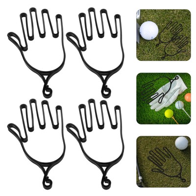  4 Pcs Golfhandschuhhalter Mann Golfhandschuh-Stützrahmen Handschuhformer
