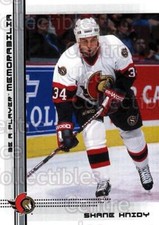 2000-01 BAP Memorabilia #414 Shane Hnidy