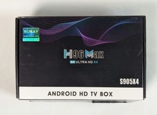 H96 Max S905X4 Android TV Box 8K Ultra HD 64-bit Quad Core 4GB RAM 64GB ROM