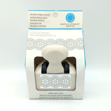 Martha Stewart Crafts Deep Edge Punch DOILY LACE TRIM New Die-Cut Scrapbook