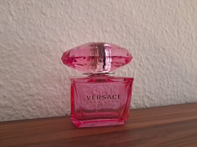 Versace Bright Crystal Absolu Parfum 90 ml LEER-SAMMELFLAKON-ohne Inhalt Parfüm 