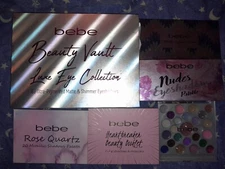 6 Pcs Bebe Beauty Vault Luxe Eye Collection Eyeshadow Palette Read Description 