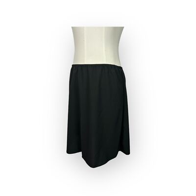 2 Odd Molly Black & Nude Short Half Skirt Slip's Size 1 Small NWOT