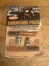 Vintage Kool Stop Threaded Brake Pads 90s 00s MTB Touring V-Brakes Linear Pull