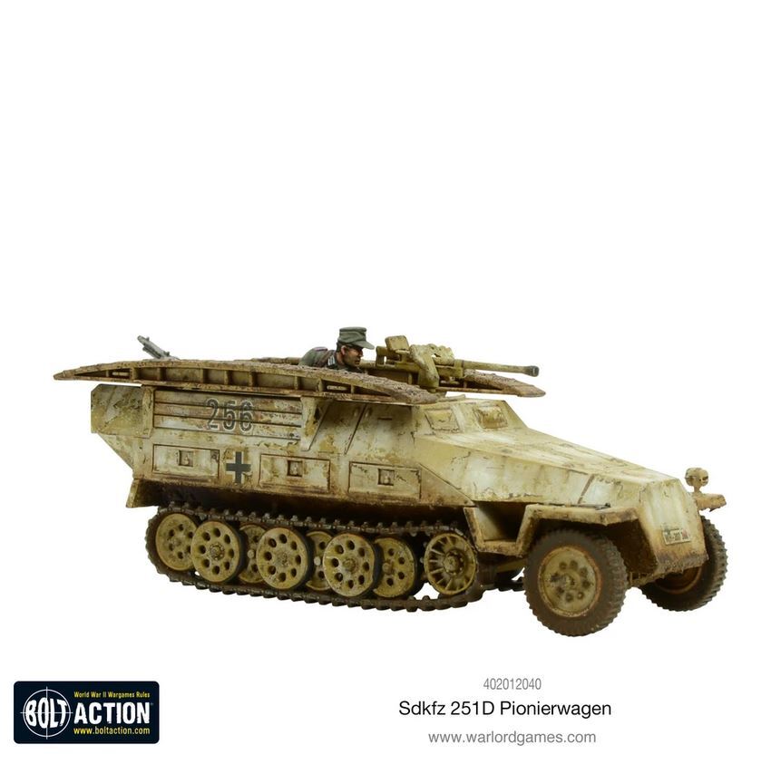 Thumbnail - Warlord Games Sd.kfz 251/7 D Pionierwagen 28mm Wwii Ausf. D Sdkfz