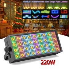 220W 36LED Stage Wash Light Warmwhite with 648 RGB Lampe DMX Xmas DJ Party