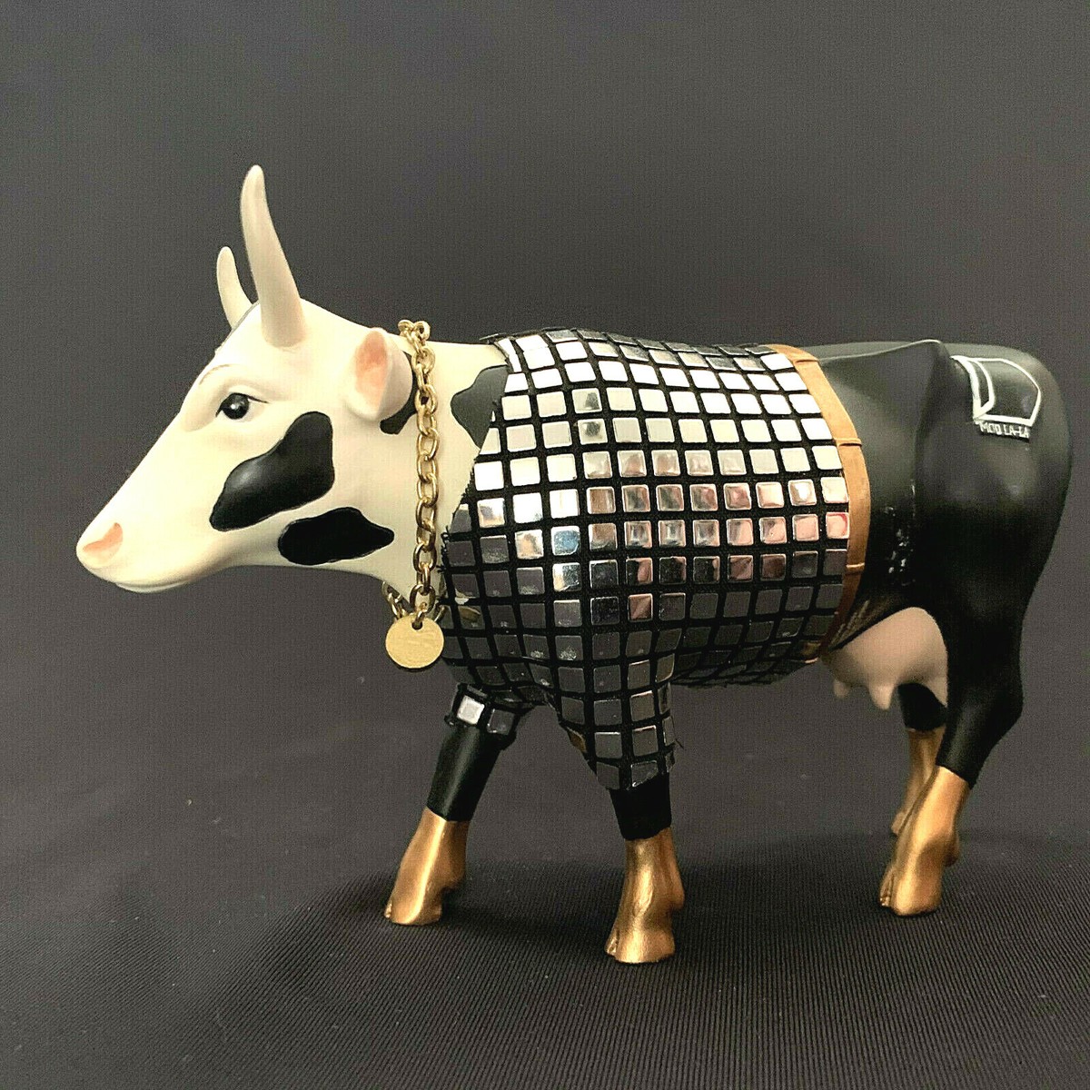 *限定* Disco Cow Figure CowParade カウパレード Vintage Cows On Parade Disco Cow Retired 2001 9134 | eBay