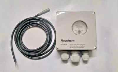 Raychem AT-TS-14 electronic thermostat and temperature sensor heating trace new