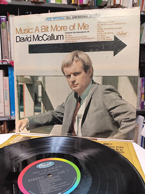 David McCallum - A Bit More Of Me Album LP 1st Scranton | eBay