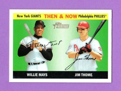 2004 TOPPS HERITAGE THEN AND NOW - PICK ANY - UPDATED 07/11/24 - Afbeelding 1 van 6