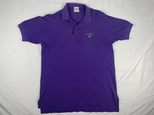 Vintage Mr. Ducks Polo Mens Large Made in USA Purple