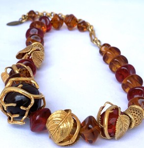Authentic Rare Paris Phillipe Ferrandis Necklace 100% Authentic Made in France Gold Plated