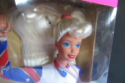 1995 OLYMPIC GYMNAST BARBIE Official Licensed Product Atlanta