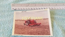 AC0252 Allis-Chalmers Photograph, MEDIA ARCHIVE MAN ON TRACTOR WORKING LAND